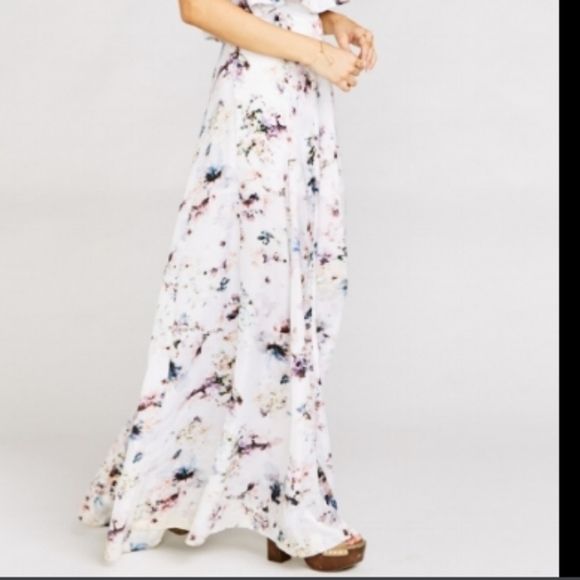 Show Me Your MuMu Dresses & Skirts - Show Me Your MuMu Princess Ariel Ball Gown Maxi Skirt ~ Bouquet Beauty size M